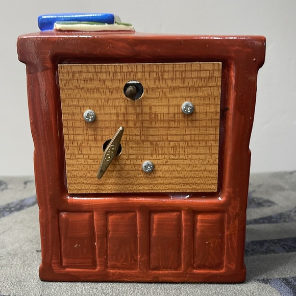 Vtg Toyo Porcelain Girl at Piano Music Box Japan, Plays The Blue Danube Waltz - Picture 5 of 11